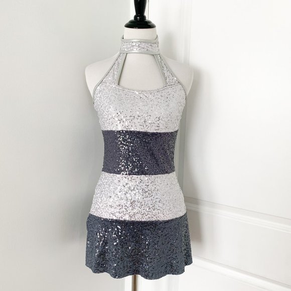 Weissman Dresses & Skirts - Weissman Silver Mini Dress